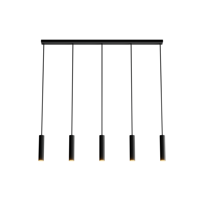 Salerno Pendelleuchte gerade 120cm - 5 Lichter 