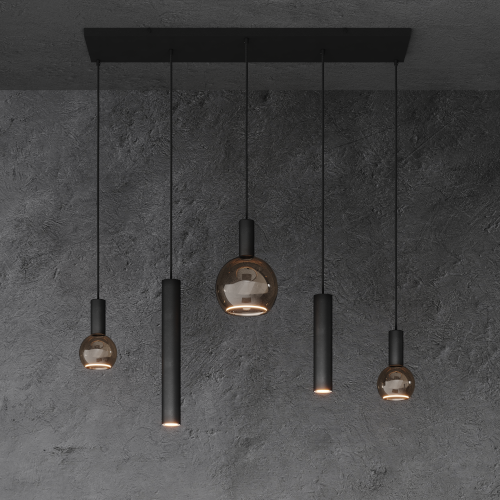 4302 - Riva Pendelleuchte gerade 100cm - 5 Lichter 