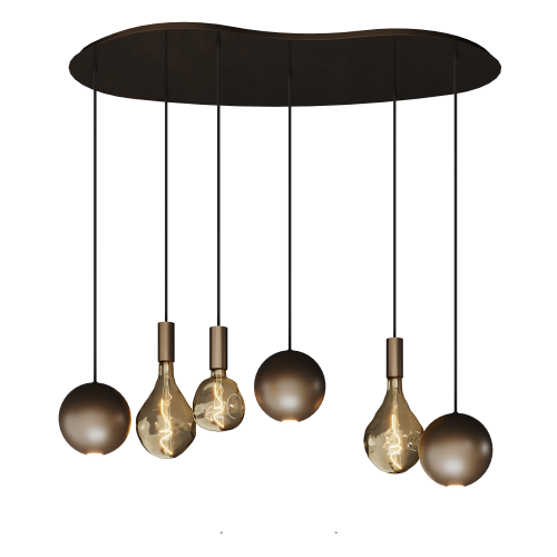 4510 - Gerace Pendelleuchte organisch klein 