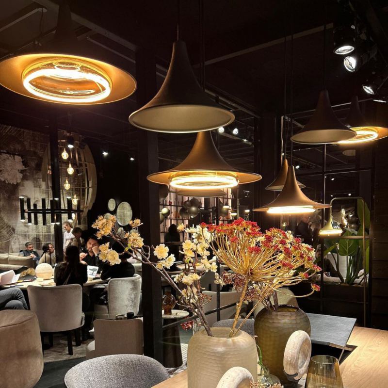 6700 - Arezzo Pendelleuchte Dänisch Oval - 8 Lichter 