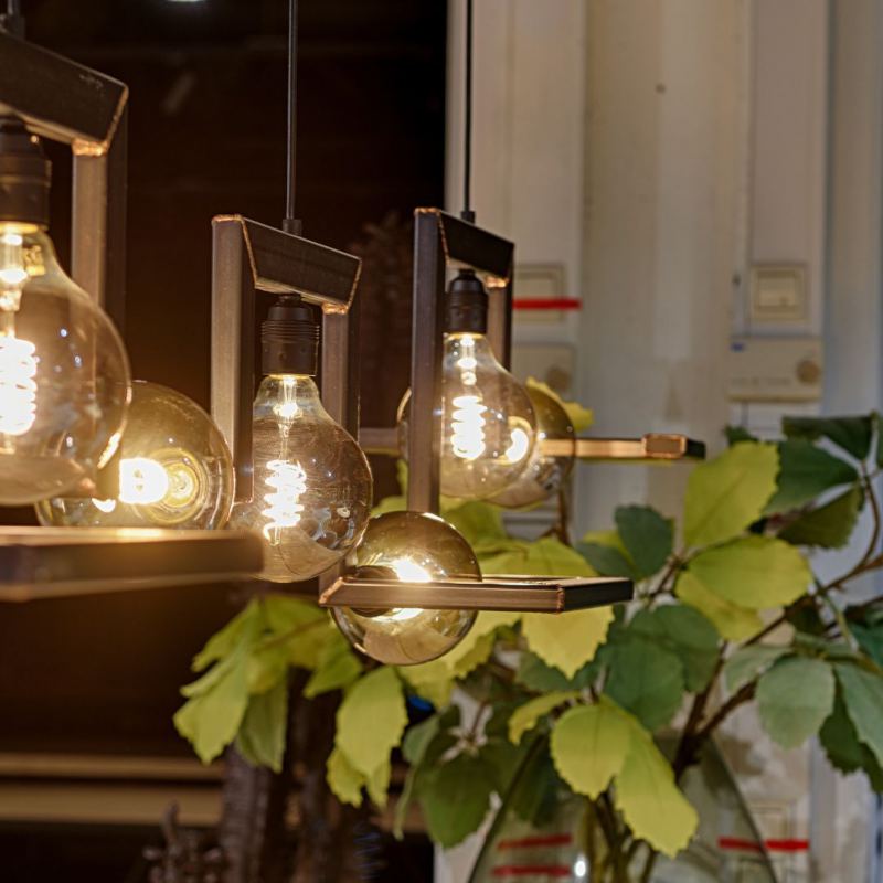 9525 - Tortona Pendelleuchte 7 Lichter 