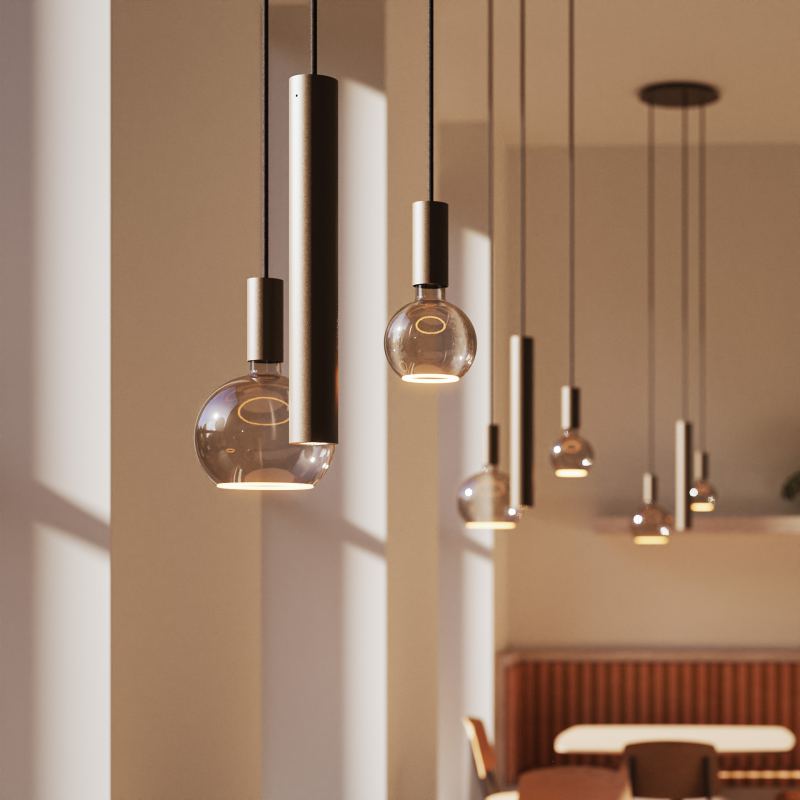 4350 - Riva Pendelleuchte rund Ø35 cm - 3 Lichter 
