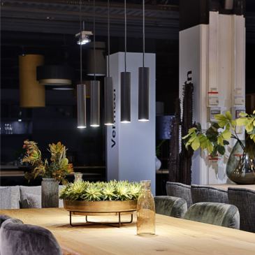 Salerno Pendelleuchte gerade 120cm - 5 Lichter