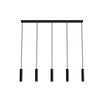 Salerno Pendelleuchte gerade 120cm - 5 Lichter