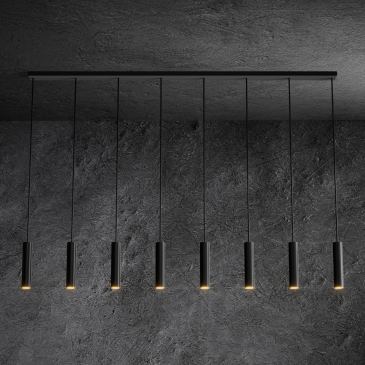 3151 - Salerno Pendelleuchte gerade 170cm - 8 Lichter