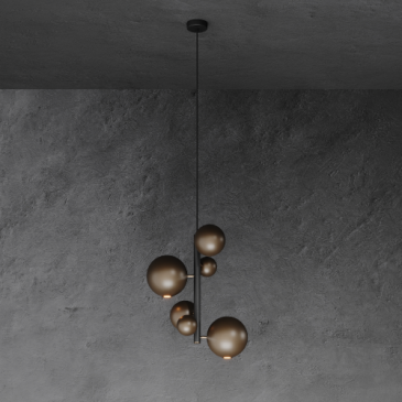 4402 - Urbino Pendelleuchte rund Ø45 cm - 2 Lichter