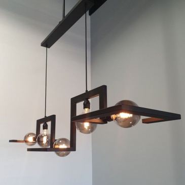 9510 - Tortona Pendelleuchte 5 Lichter