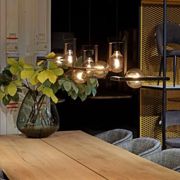 9525 - Tortona Pendelleuchte 7 Lichter
