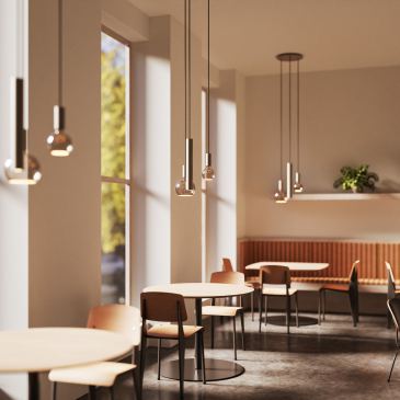 4350 - Riva Pendelleuchte rund Ø35 cm - 3 Lichter