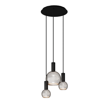 40077 - Segula 007 Pendelleuchte rund Ø35 cm - 3 Lichter