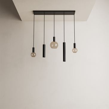 4302 - Riva Pendelleuchte gerade 100cm - 5 Lichter 
