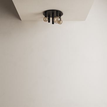 4360 - Riva Deckenleuchte rund Ø50 cm - 5 Lichter