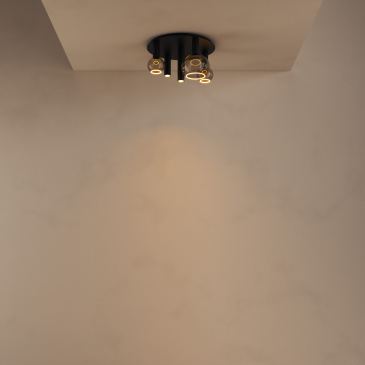 4360 - Riva Deckenleuchte rund Ø50 cm - 5 Lichter